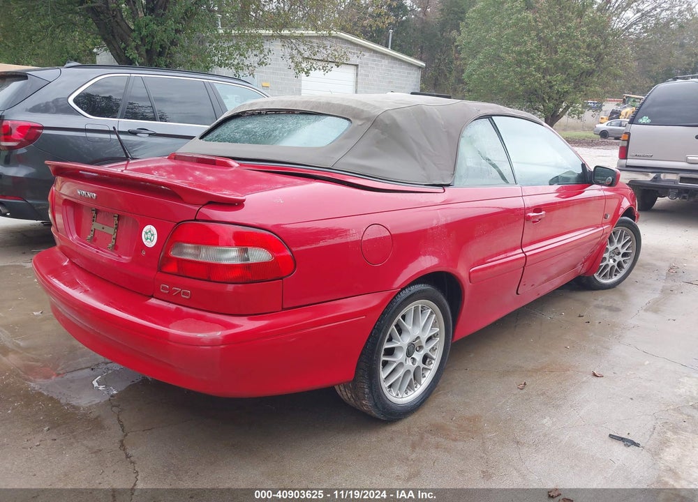 2002 VOLVO C70 HT VIN: YV1NC53D02J028655
