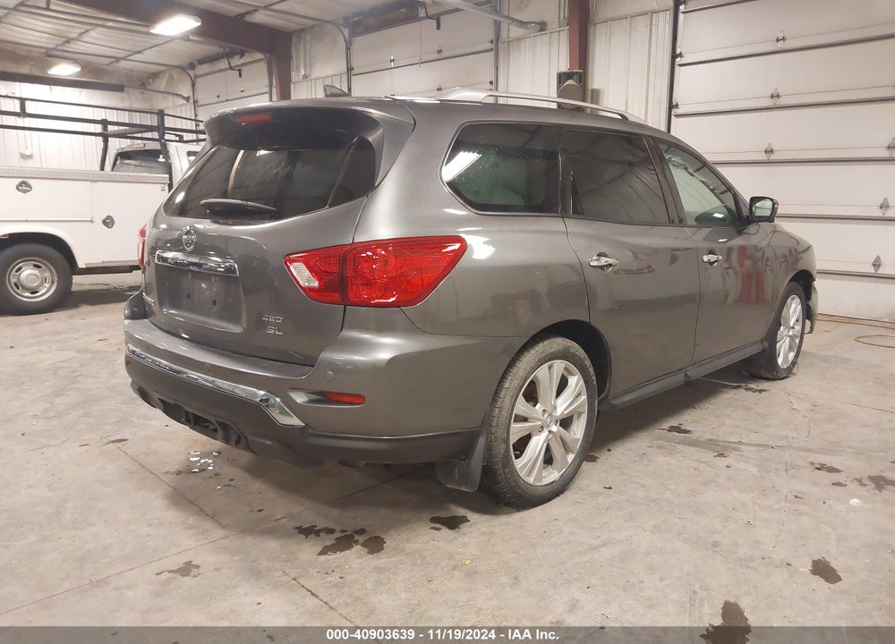 2019 NISSAN PATHFINDER SL VIN: 5N1DR2MM0KC608114