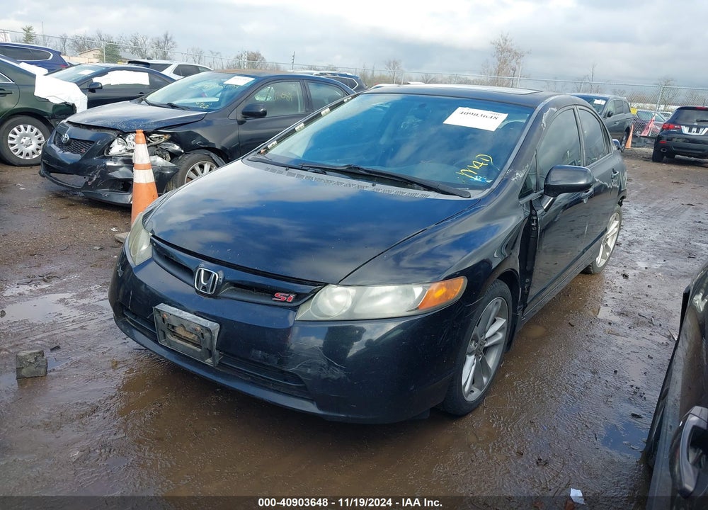 2007 HONDA CIVIC SI VIN: 2HGFA55517H715210