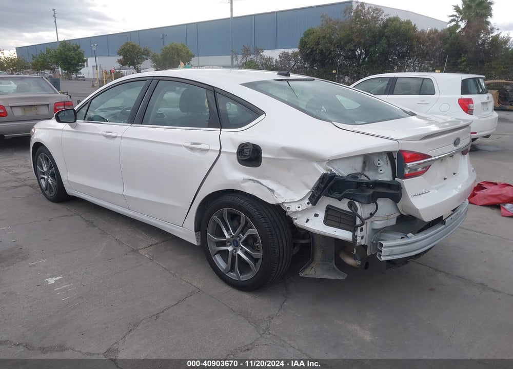 2017 FORD FUSION SE VIN: 3FA6P0H95HR417284
