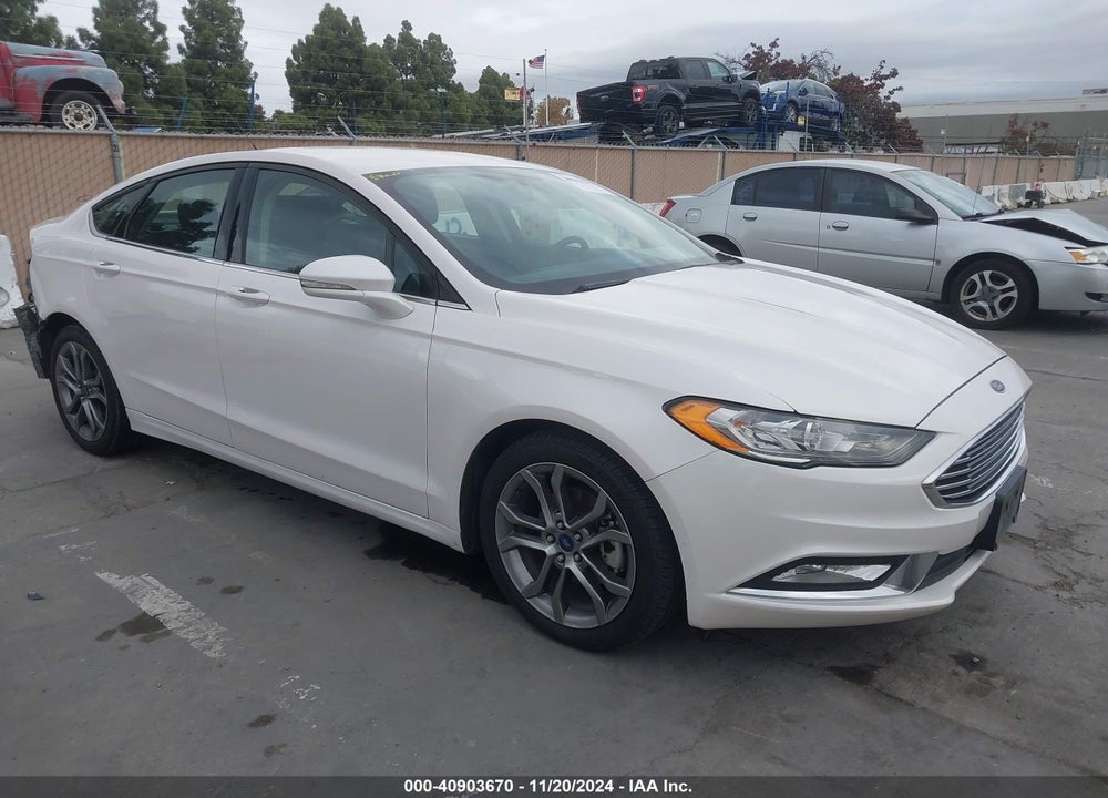 2017 FORD FUSION SE VIN: 3FA6P0H95HR417284