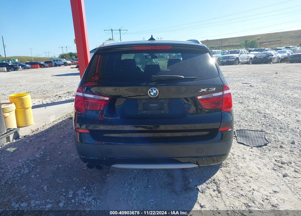 2013 BMW X3 XDRIVE35I VIN: 5UXWX7C52DL980663