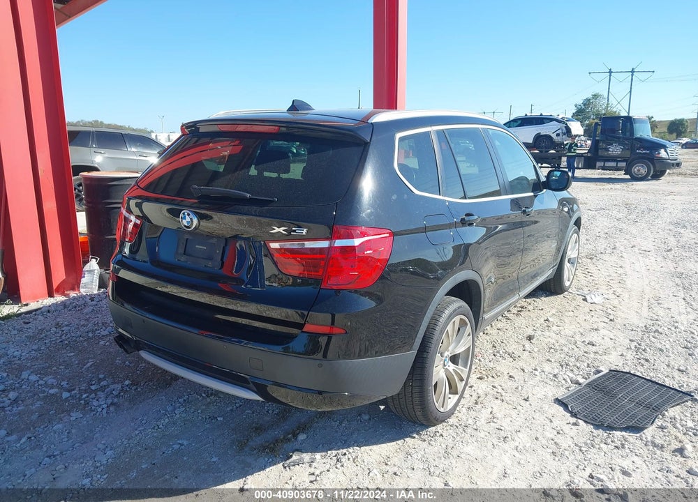 2013 BMW X3 XDRIVE35I VIN: 5UXWX7C52DL980663