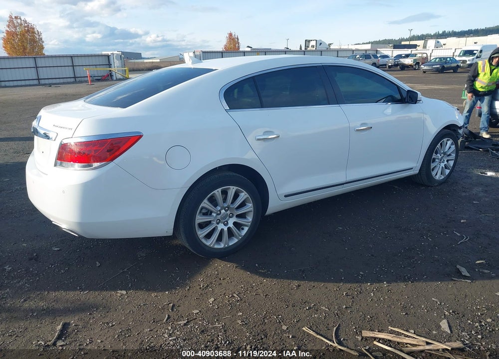 2013 BUICK LACROSSE LEATHER GROUP VIN: 1G4GC5E37DF309534