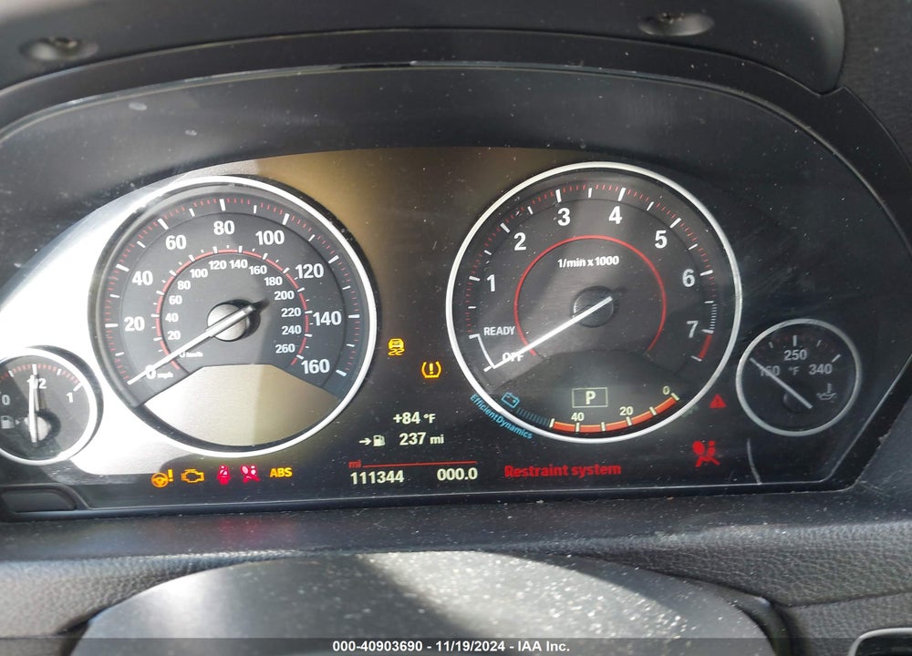 2016 BMW 328I VIN: WBA8E9G56GNT43643