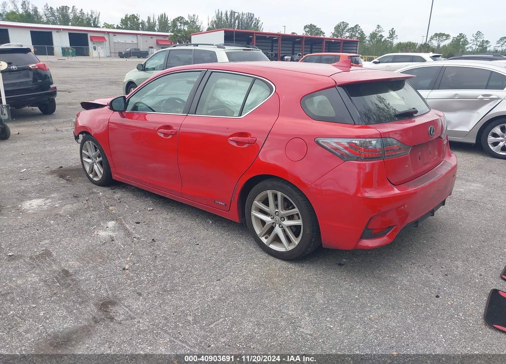 2015 LEXUS CT 200H VIN: JTHKD5BH7F2226058