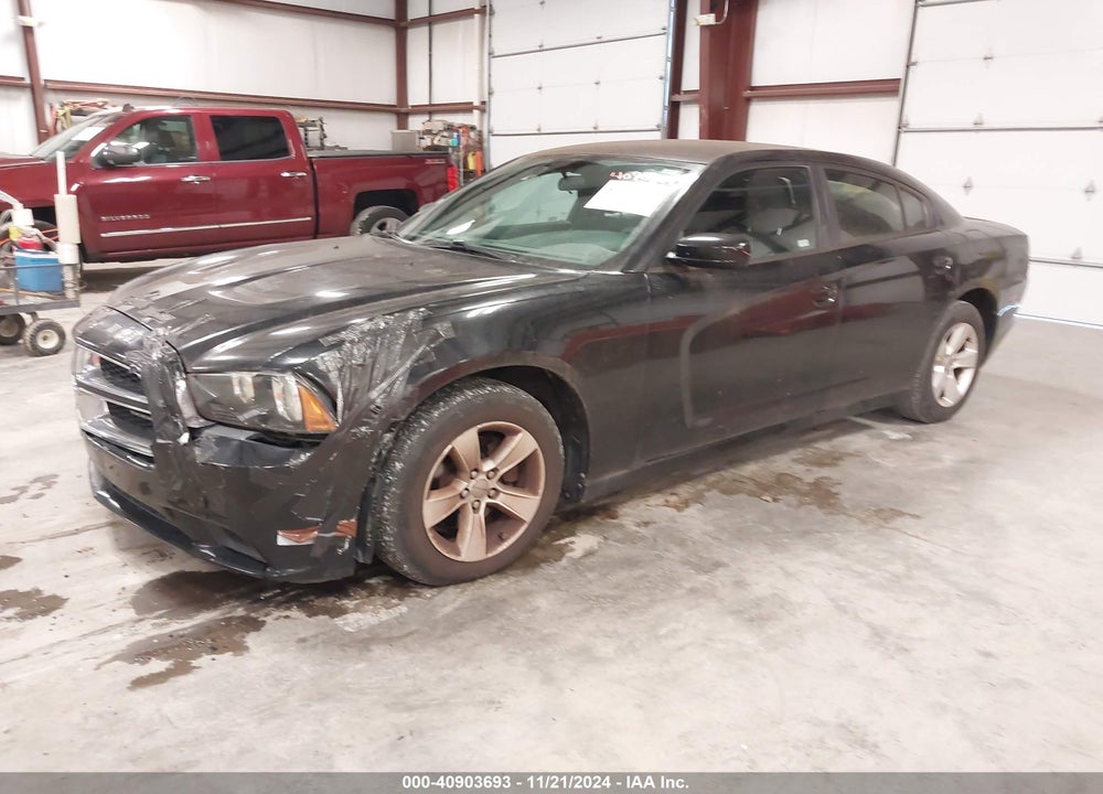 2013 DODGE CHARGER SE VIN: 2C3CDXBG7DH706585