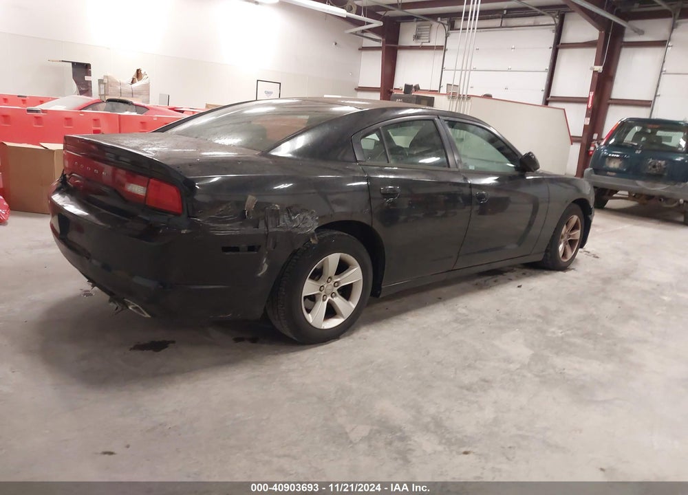 2013 DODGE CHARGER SE VIN: 2C3CDXBG7DH706585