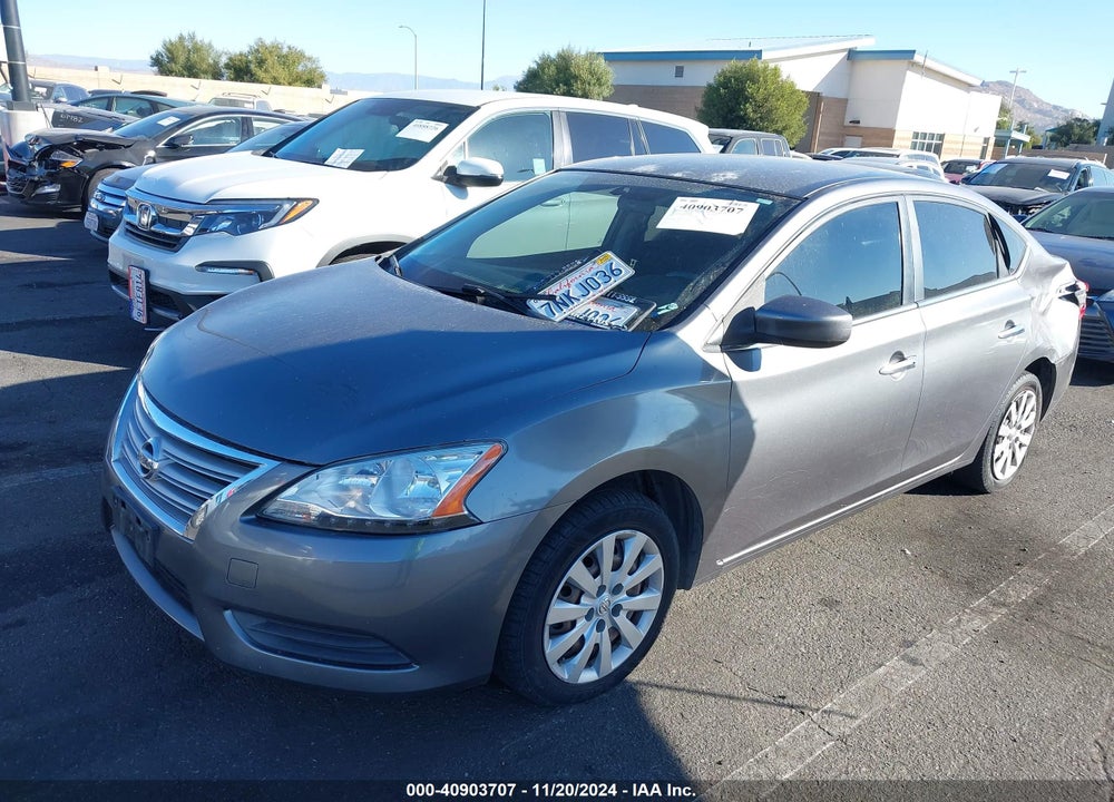 2015 NISSAN SENTRA SV VIN: 3N1AB7APXFY340616