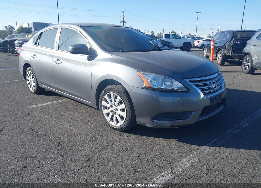 2015 NISSAN SENTRA SV VIN: 3N1AB7APXFY340616