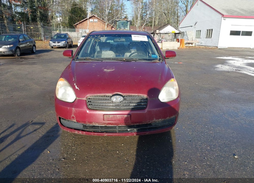 2010 HYUNDAI ACCENT GLS VIN: KMHCN4AC9AU399091