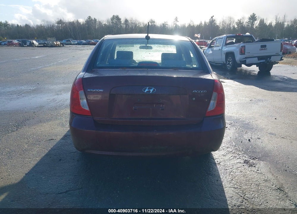 2010 HYUNDAI ACCENT GLS VIN: KMHCN4AC9AU399091
