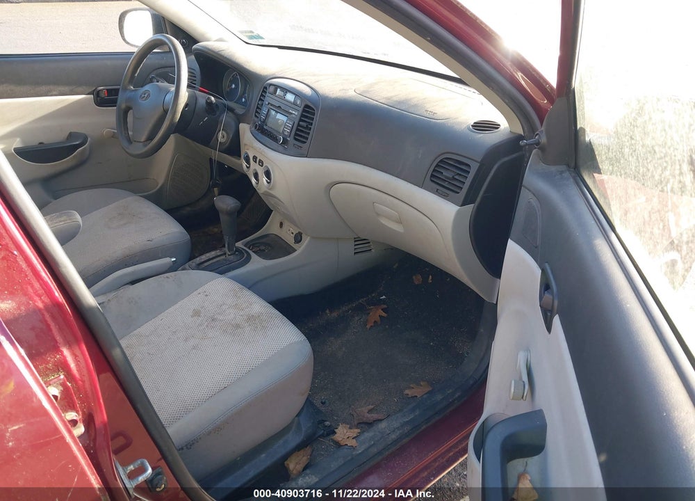 2010 HYUNDAI ACCENT GLS VIN: KMHCN4AC9AU399091