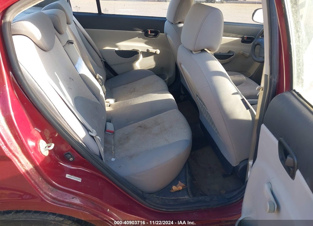 2010 HYUNDAI ACCENT GLS VIN: KMHCN4AC9AU399091