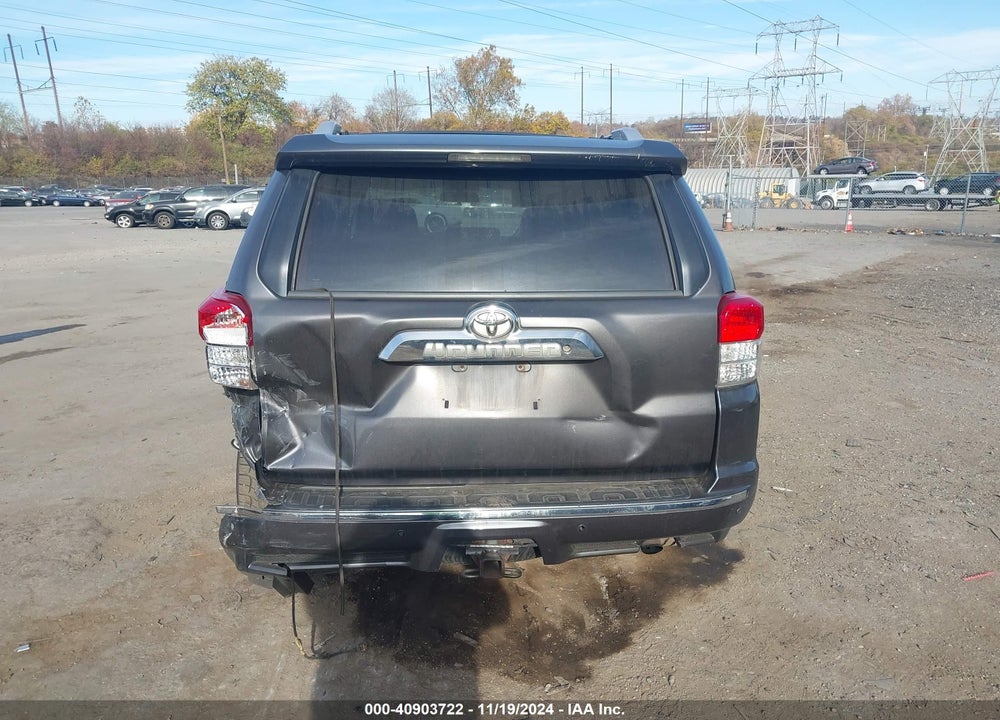 2011 TOYOTA 4RUNNER SR5 V6 VIN: JTEBU5JR7B5061404