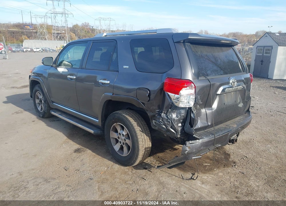 2011 TOYOTA 4RUNNER SR5 V6 VIN: JTEBU5JR7B5061404