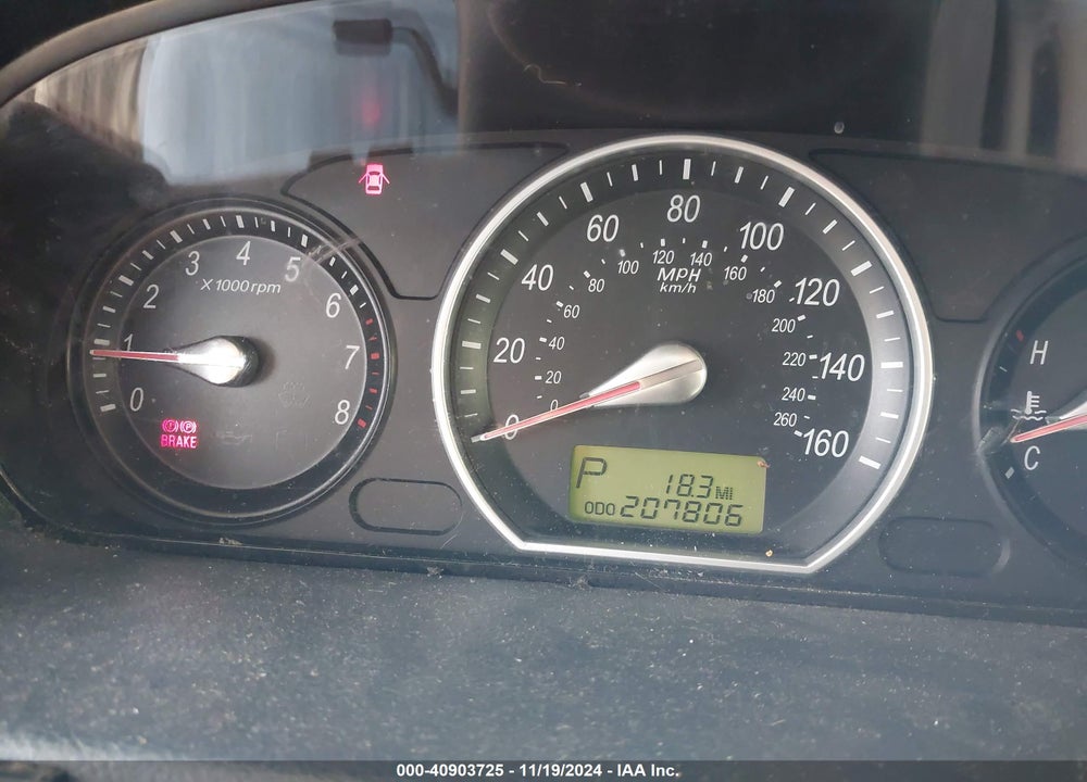 2006 HYUNDAI SONATA GLS V6/LX V6 VIN: 5NPEU46F16H010111