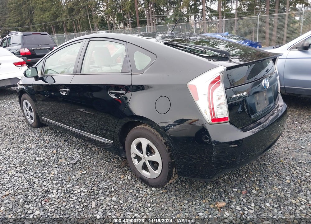 2012 TOYOTA PRIUS TWO VIN: JTDKN3DU9C1497041