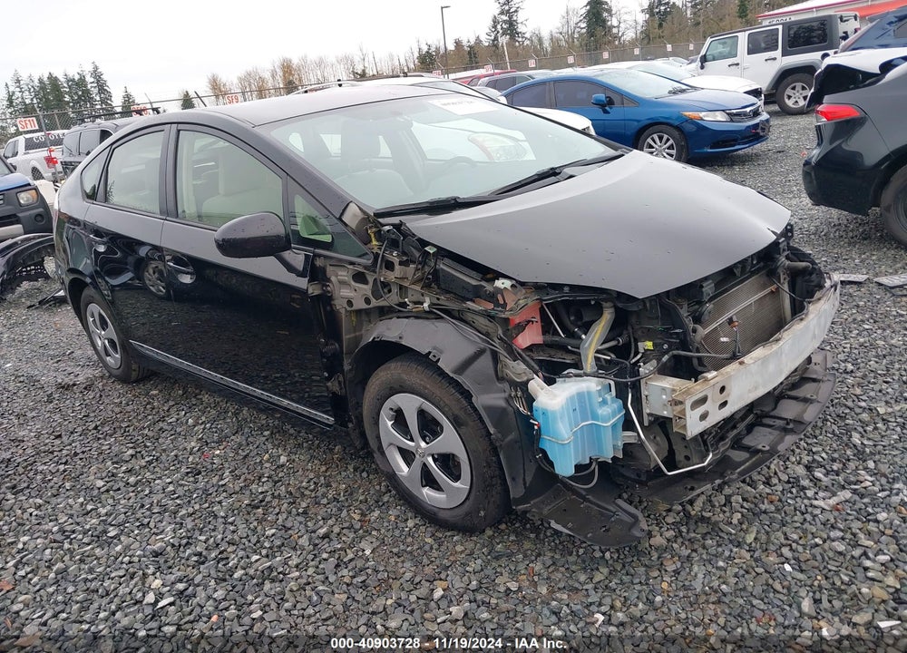 2012 TOYOTA PRIUS TWO VIN: JTDKN3DU9C1497041