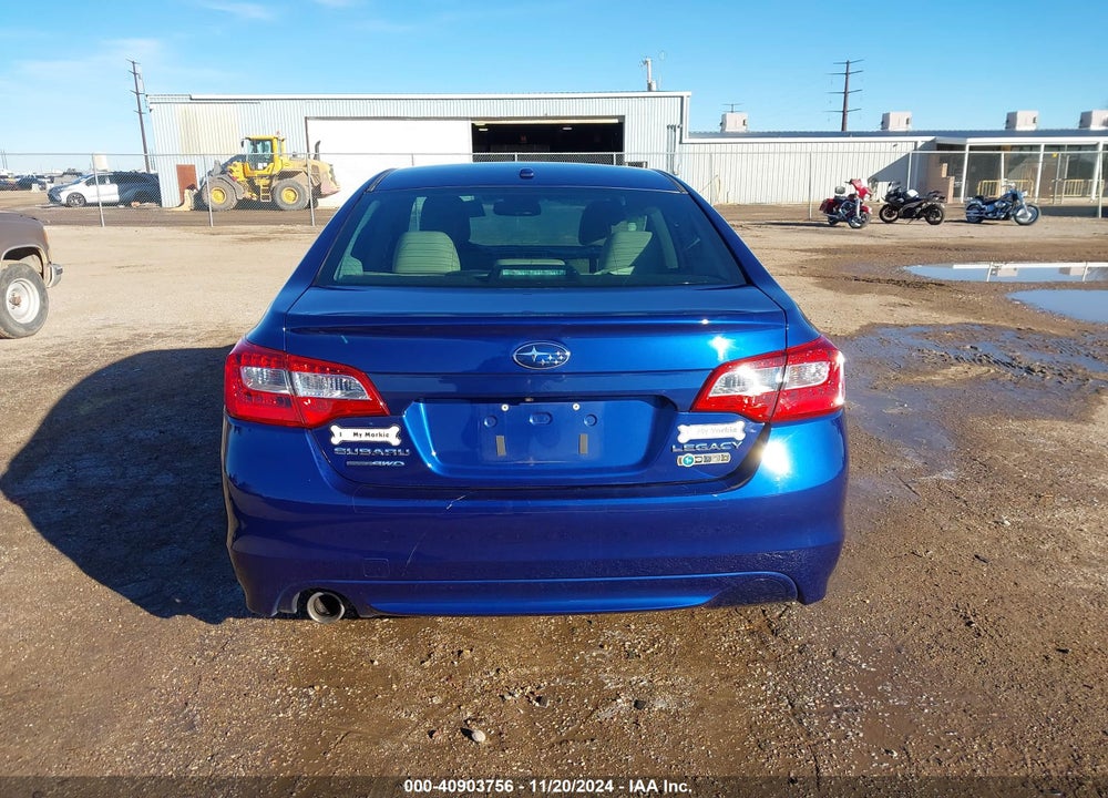 2015 SUBARU LEGACY 2.5I LIMITED VIN: 4S3BNBN61F3067426