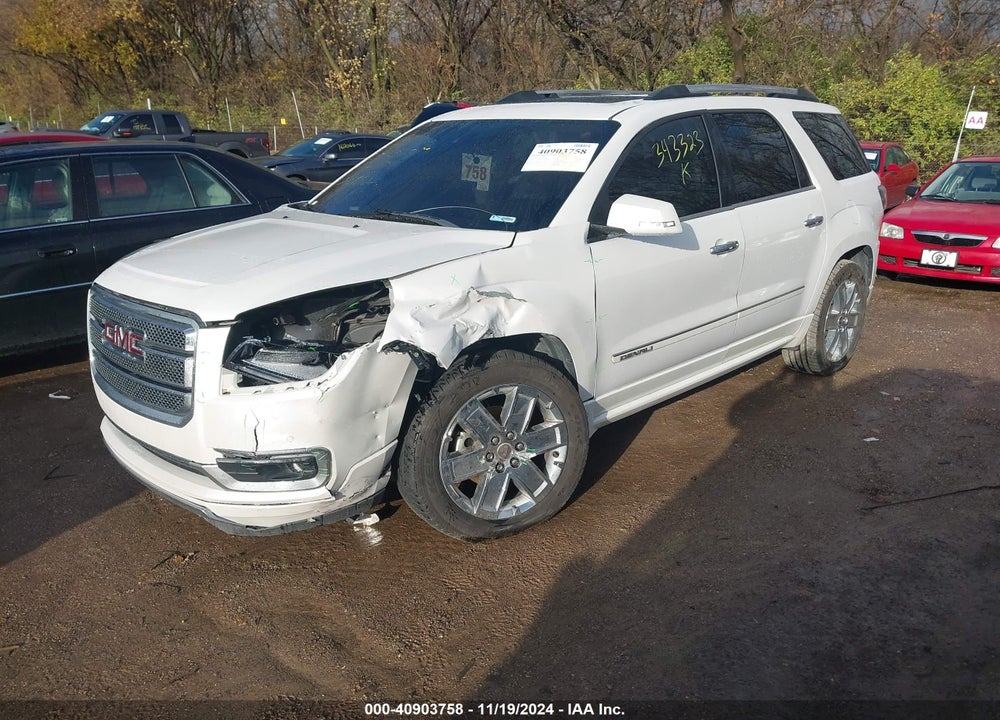 2016 GMC ACADIA DENALI VIN: 1GKKVTKDXGJ343323
