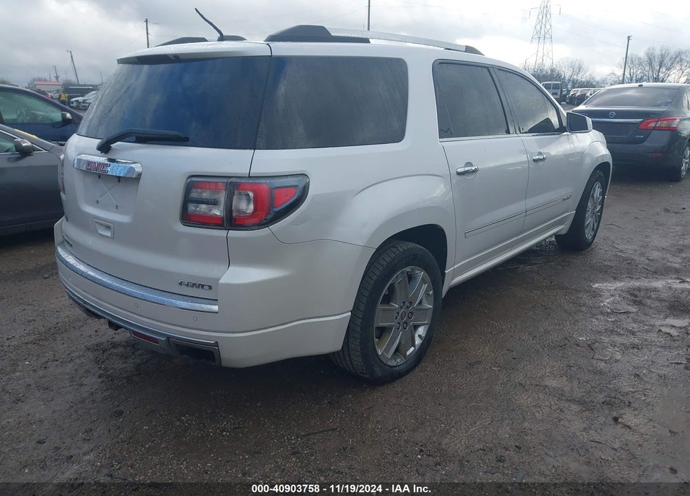 2016 GMC ACADIA DENALI VIN: 1GKKVTKDXGJ343323