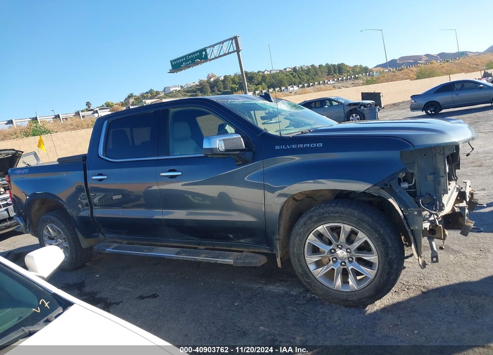 2019 CHEVROLET SILVERADO 1500 LTZ VIN: 3GCUYGEDXKG277736
