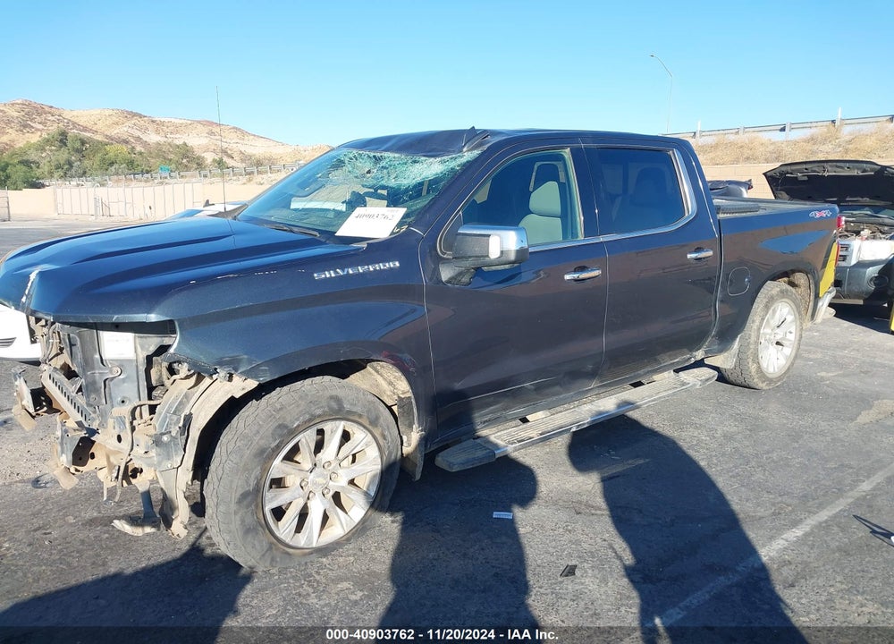 2019 CHEVROLET SILVERADO 1500 LTZ VIN: 3GCUYGEDXKG277736