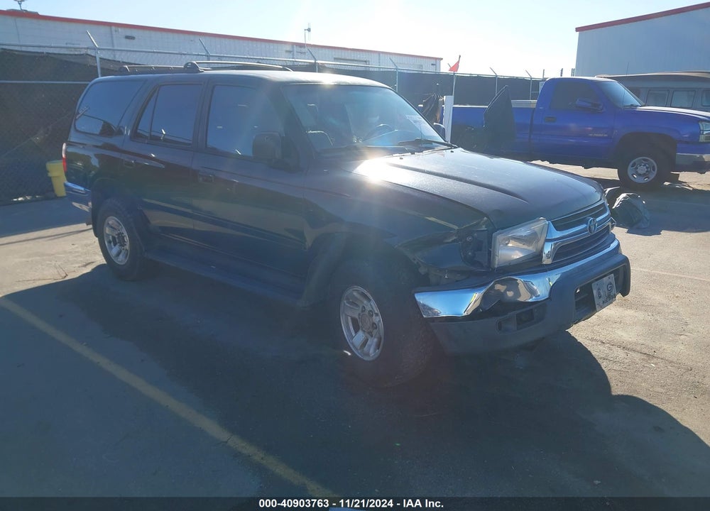 2002 TOYOTA 4RUNNER SR5 V6 VIN: JT3GN86R020249071