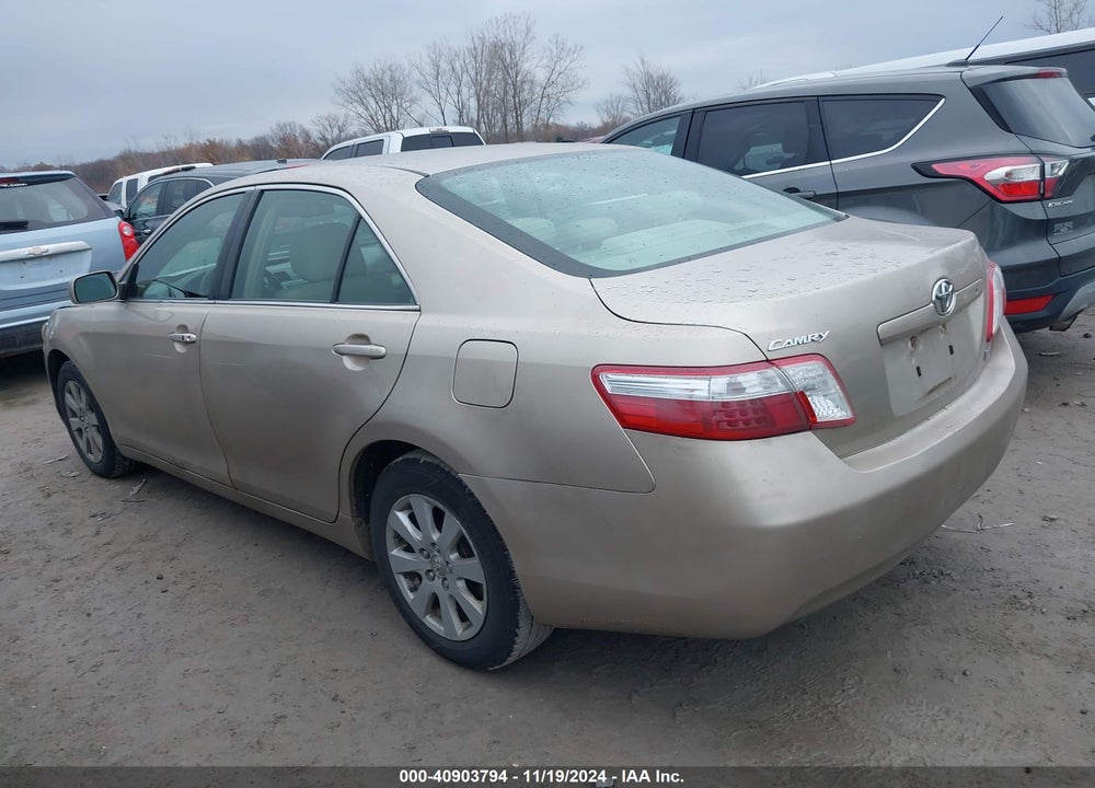 2007 TOYOTA CAMRY HYBRID VIN: JTNBB46K273029684