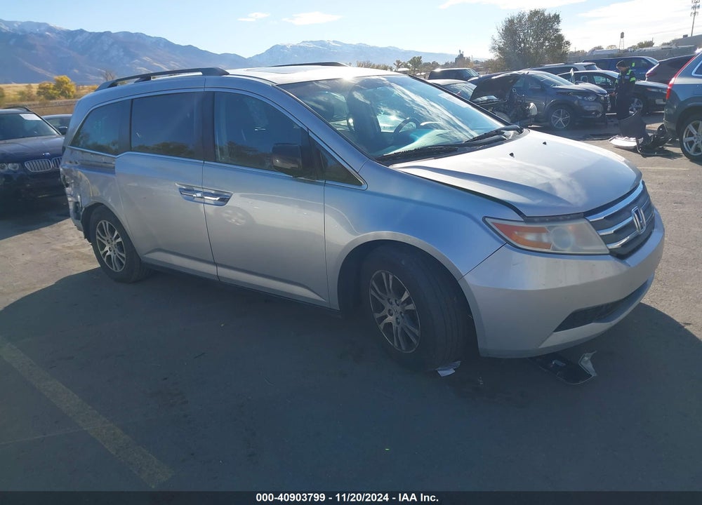 2011 HONDA ODYSSEY EX-L VIN: 5FNRL5H62BB067451
