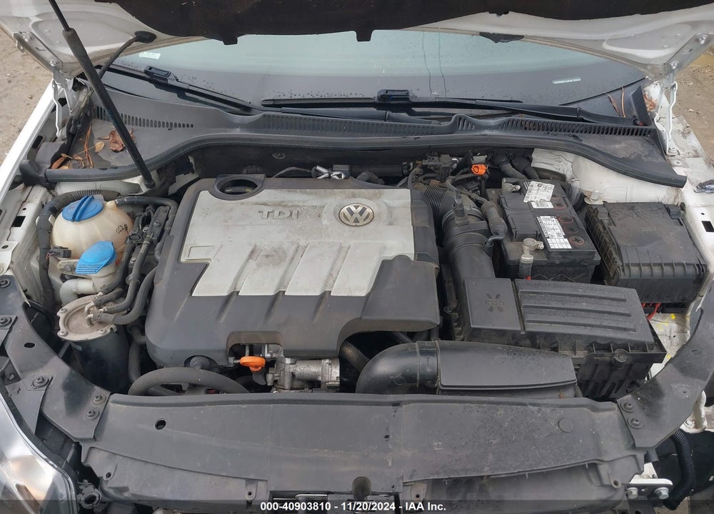 2012 VOLKSWAGEN GOLF TDI 4-DOOR VIN: WVWDM7AJXCW190929
