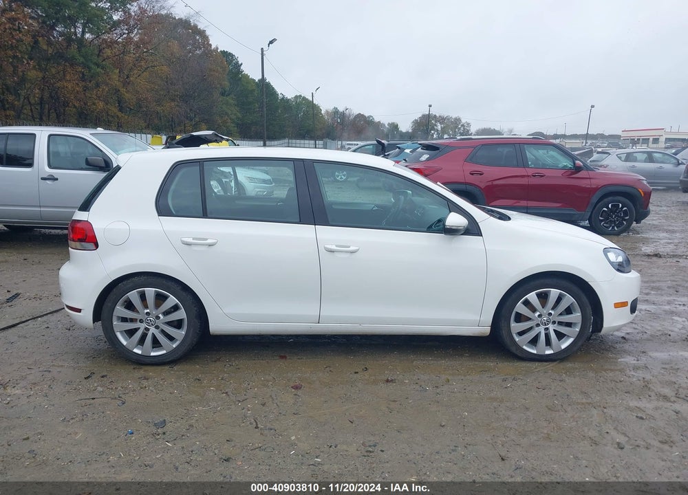 2012 VOLKSWAGEN GOLF TDI 4-DOOR VIN: WVWDM7AJXCW190929