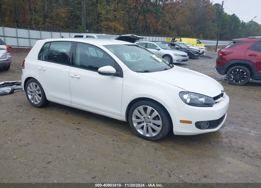 2012 VOLKSWAGEN GOLF TDI 4-DOOR VIN: WVWDM7AJXCW190929