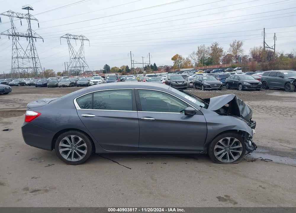 2013 HONDA ACCORD SPORT VIN: 1HGCR2F56DA251592