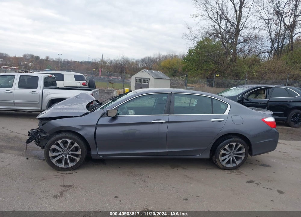 2013 HONDA ACCORD SPORT VIN: 1HGCR2F56DA251592