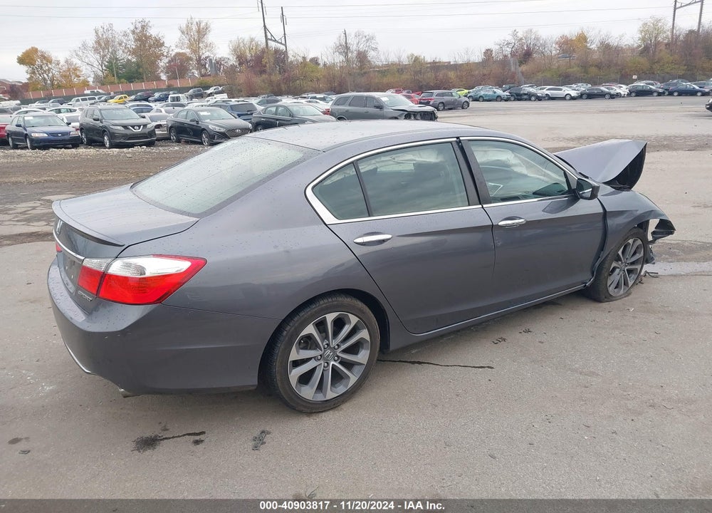 2013 HONDA ACCORD SPORT VIN: 1HGCR2F56DA251592