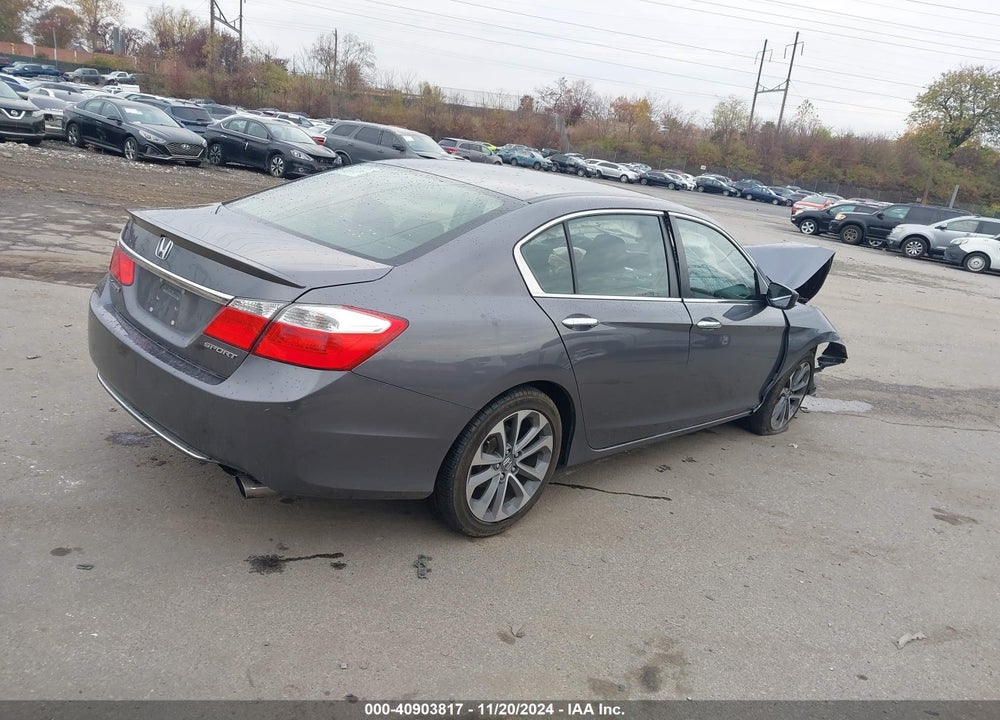2013 HONDA ACCORD SPORT VIN: 1HGCR2F56DA251592