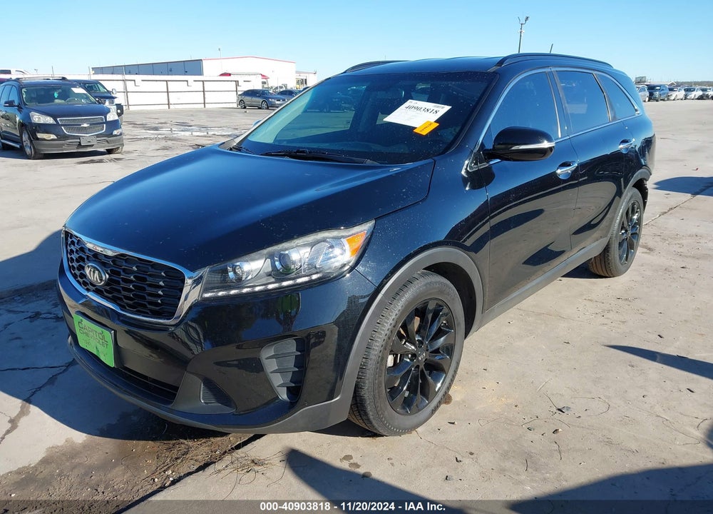 2019 KIA SORENTO 3.3L S VIN: 5XYPG4A56KG598510