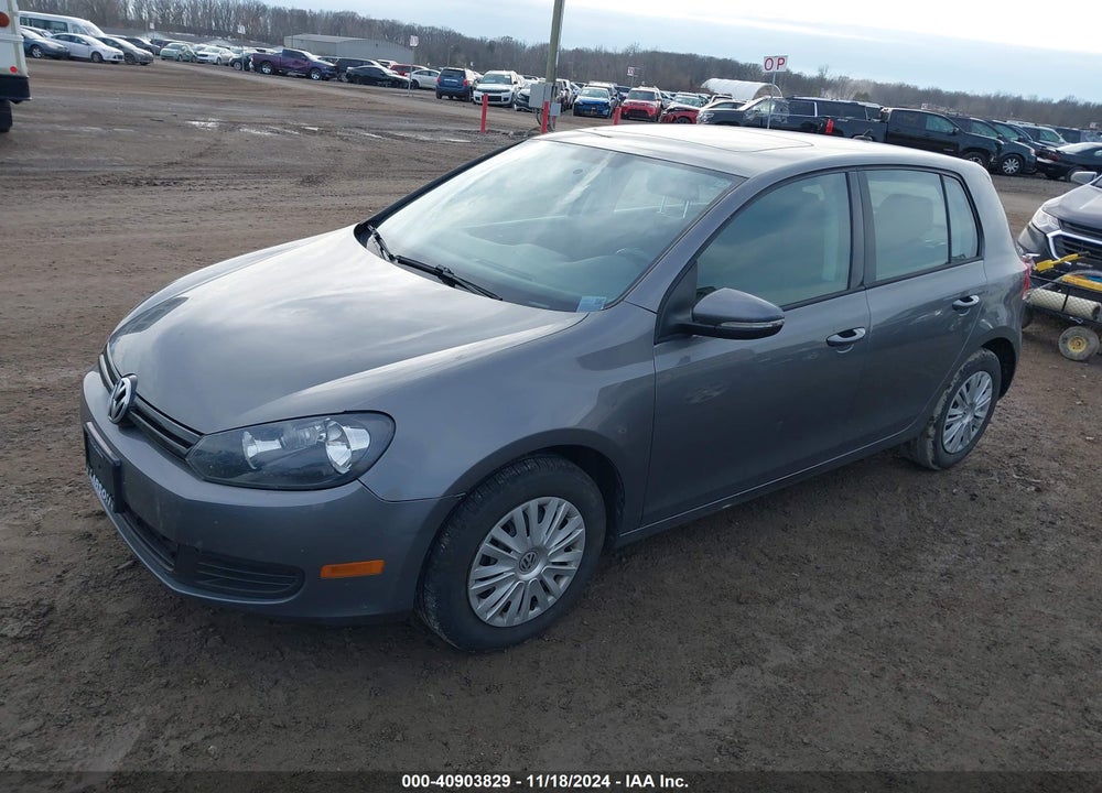 2013 VOLKSWAGEN GOLF 2.5L 4-DOOR VIN: WVWDB7AJ9DW131717