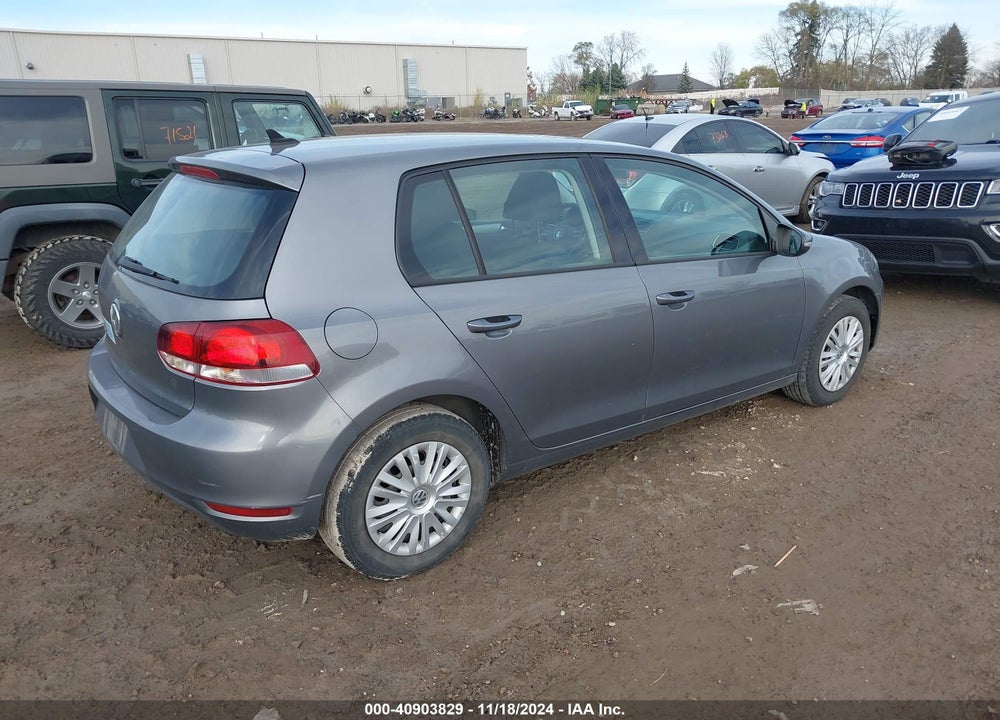 2013 VOLKSWAGEN GOLF 2.5L 4-DOOR VIN: WVWDB7AJ9DW131717
