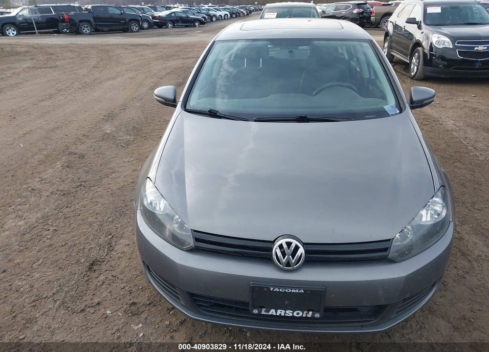 2013 VOLKSWAGEN GOLF 2.5L 4-DOOR VIN: WVWDB7AJ9DW131717