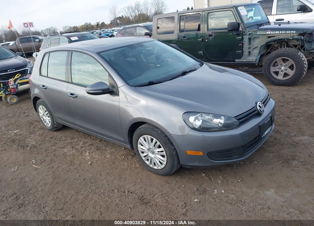 2013 VOLKSWAGEN GOLF 2.5L 4-DOOR VIN: WVWDB7AJ9DW131717