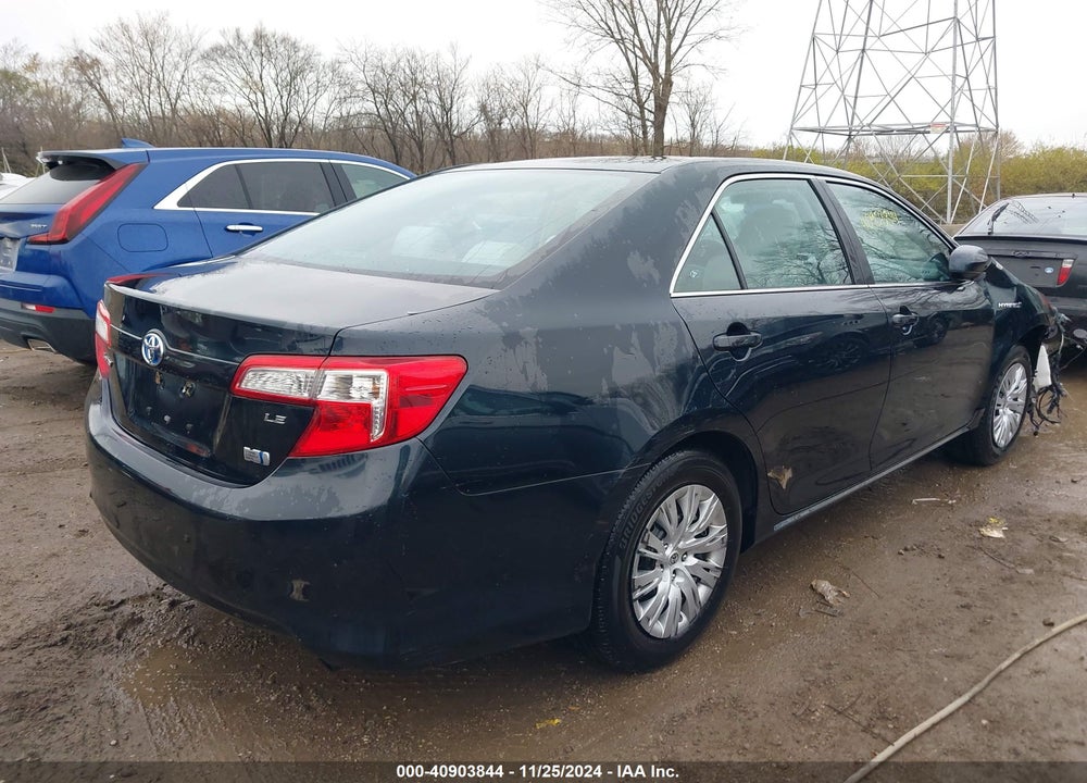 2014 TOYOTA CAMRY HYBRID LE VIN: 4T1BD1FK0EU135695