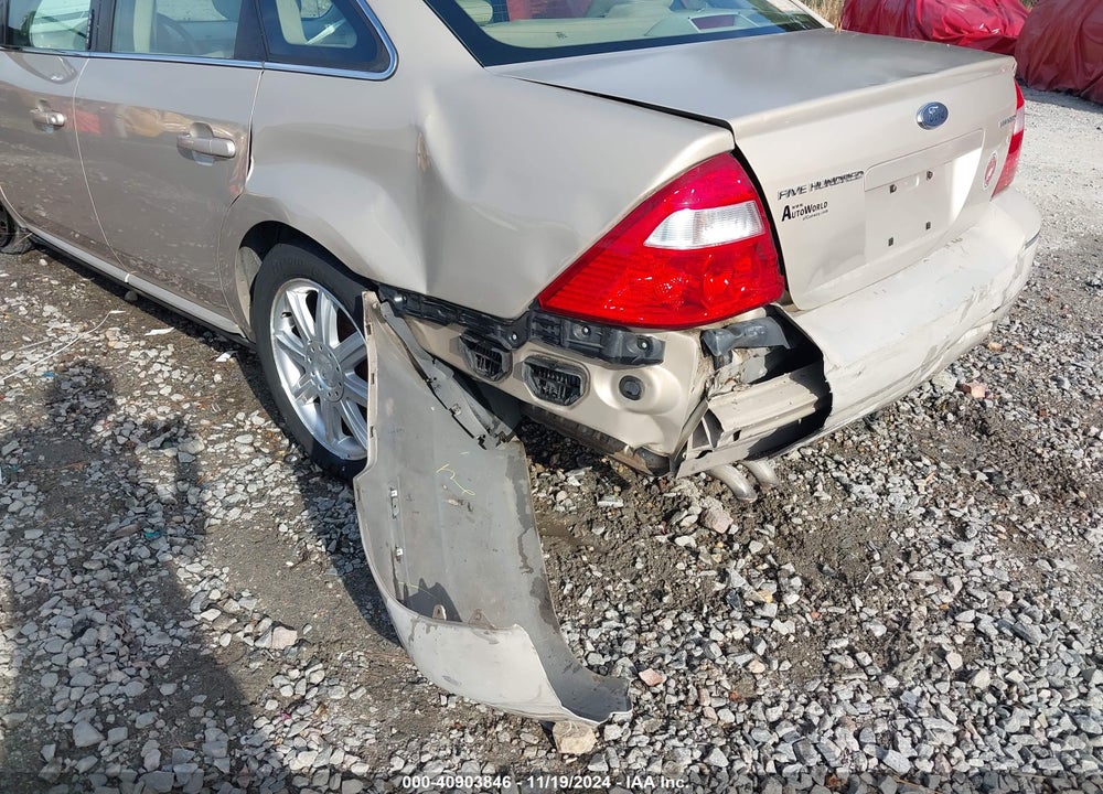 2007 FORD FIVE HUNDRED LIMITED VIN: 1FAHP25147G129796