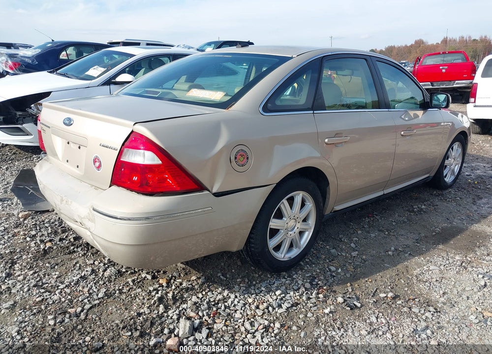 2007 FORD FIVE HUNDRED LIMITED VIN: 1FAHP25147G129796