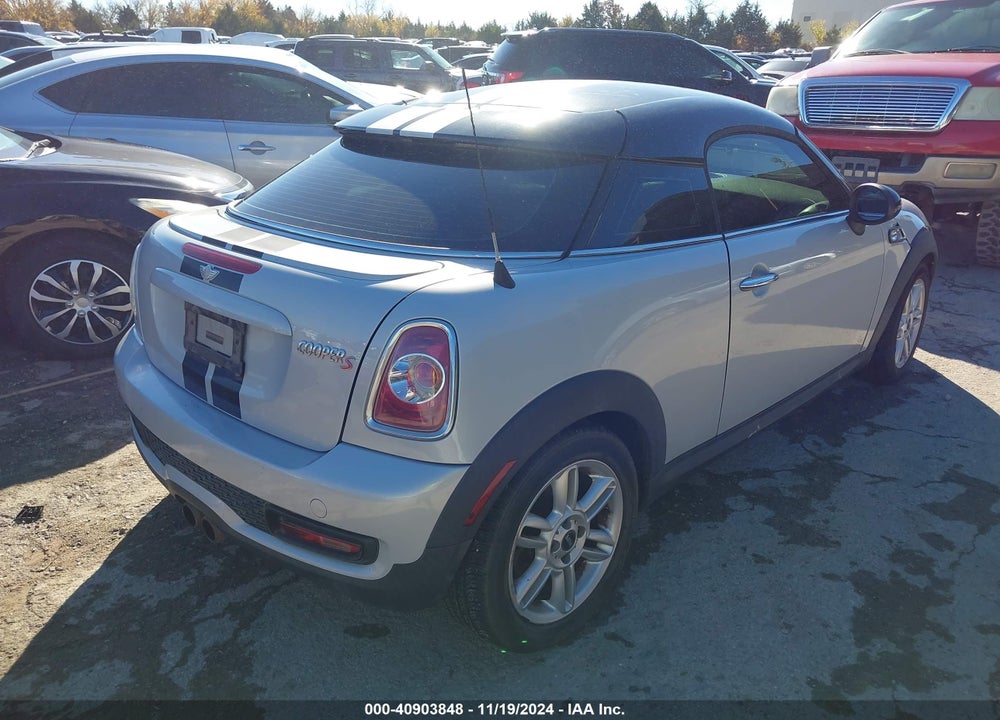 2013 MINI COOPER COUPE VIN: WMWSX3C53DT466116