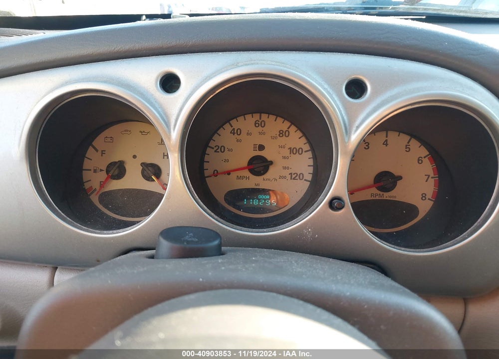 2003 CHRYSLER PT CRUISER VIN: 3C4FY48B63T593886