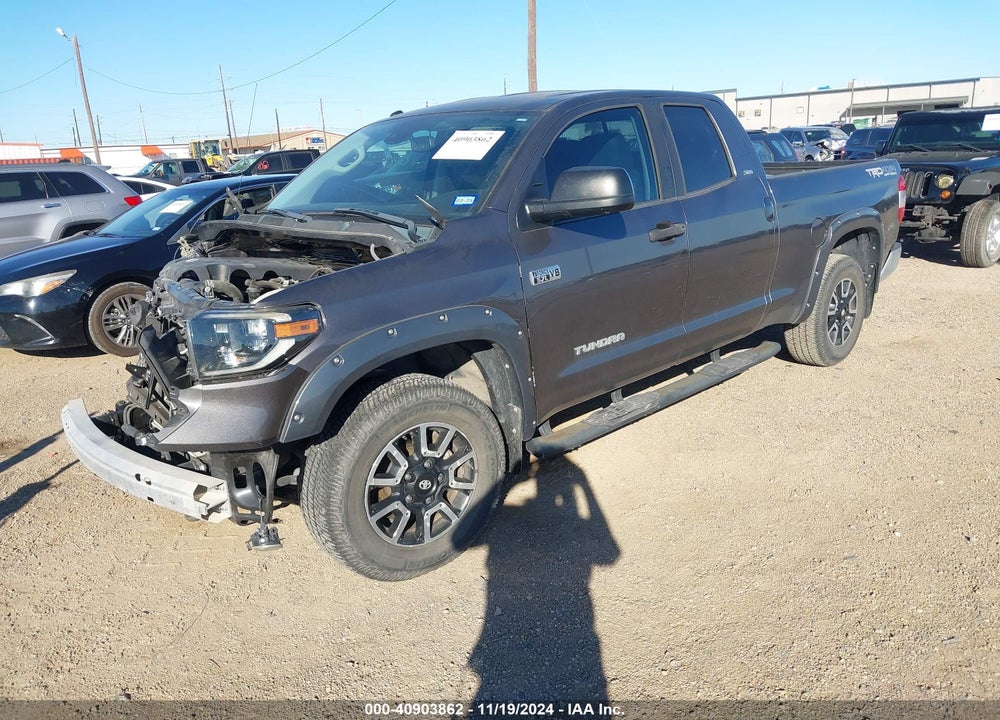 2019 TOYOTA TUNDRA SR5 5.7L V8 VIN: 5TFUY5F18KX789791