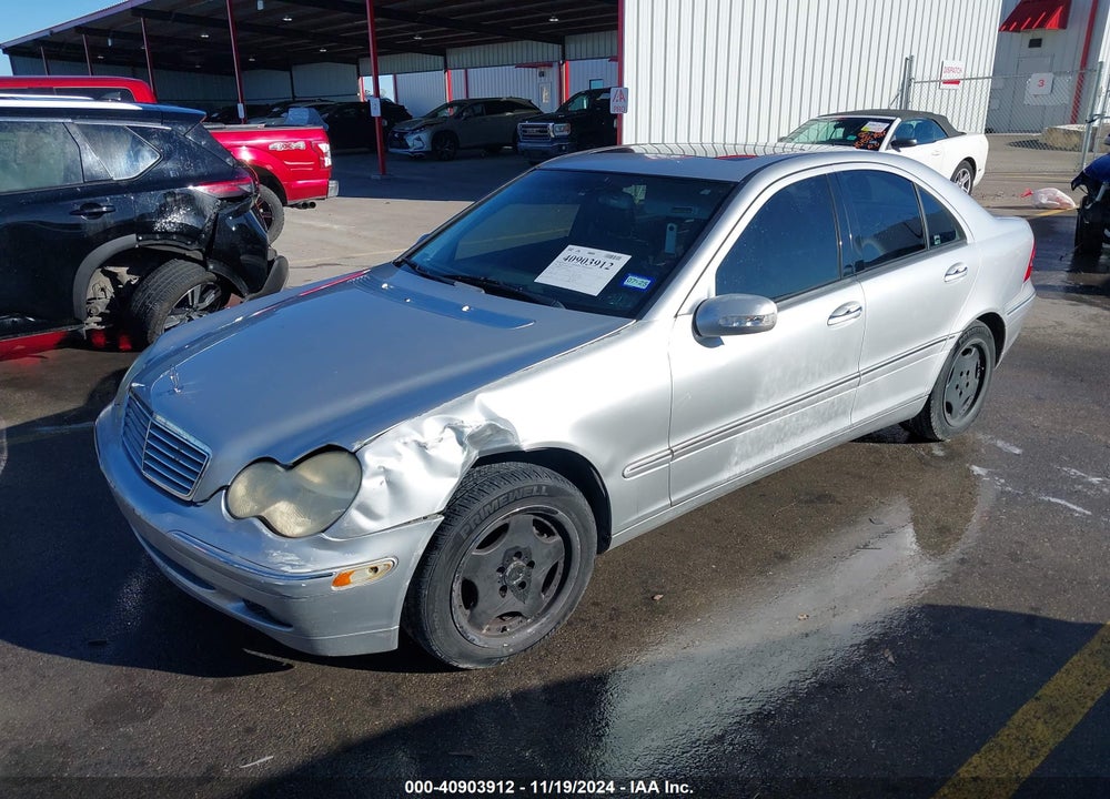 2002 MERCEDES-BENZ C 320 VIN: WDBRF64JX2E005058